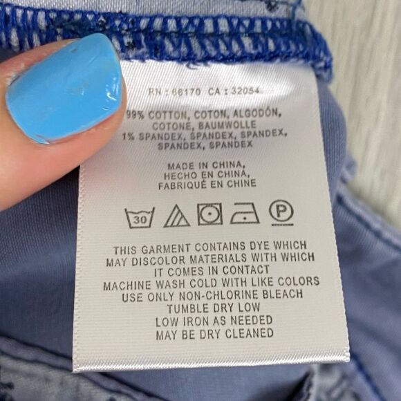 Anthroplogie | Pilcro & The Letterpress | Light Blue Hyphen Style Pants Size 26 - Picture 9 of 10